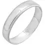 Dazzlingrock Collection Milgrain Domed Plain Traditional Fit Unisex Wedding Band, 10k White Gold Dazzlingrock Collection Milgrain Domed Plain Traditional Fit Unisex Wedding Band, 10k White Gold
