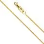 Wellingsale 14k Yellow OR White Gold Polished Solid 1.1mm Braided Wheat Chain with Lobster Claw Clasp Wellingsale 14k Yellow OR White Gold Polished Solid 1.1mm Braided Wheat Chain with Lobster Claw Clasp