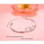 925 Sterling Silver Infinity Inspirational Bracelet With Message''Always My Sister, Forever My Friend'', Adjustable Sisters Bracelets Friendship Jewelry for Women Girls