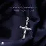 Amberta Unisex 925 Sterling Silver Cross Pendant Amberta Unisex 925 Sterling Silver Cross Pendant
