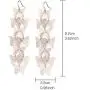 Nicole Miller New York Rosegold Casted Cutout Layered Butterfly Fashion Dangle Earrings Nicole Miller New York Rosegold Casted Cutout Layered Butterfly Fashion Dangle Earrings