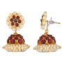 Fashionatelier Beautiful Designer Gold Plated Necklace Set
