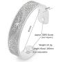 Magnetic Health Therapy Bracelet Tree of Life Yggdrasil Cuff Bangle for Women Men Pagan Jewelry