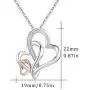 MEDWISE Three Generations Necklace for Grandma Gifts Jewelry S925 Sterling Silver Grandmother Mom Granddaughter Mothers Day Necklace Jewelry Birthday Gifts Rose Gold Tone Infinity Love Necklace MEDWISE Three Generations Necklace for Grandma Gifts Jewelry S925 Sterling Silver Grandmother Mom Granddaughter Mothers Day Necklace Jewelry Birthday Gifts Rose Gold Tone Infinity Love Necklace