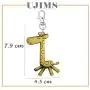 UJIMS Giraffe Lovers Gift Giraffe Charm Zipper for Women Girl Giraffe Jewelry Giraffe Inspirational Quote Gift for Her UJIMS Giraffe Lovers Gift Giraffe Charm Zipper for Women Girl Giraffe Jewelry Giraffe Inspirational Quote Gift for Her