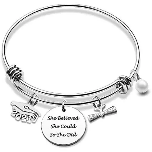 Inspirational Graduation Gifts 2021 Graduation Bracelet High School College Graduation Friendship Gifts Inspirational Graduation Gifts 2021 Graduation Bracelet High School College Graduation Friendship Gifts