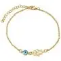 kelistom Evil Eye Hamsa Hand Charm Anklet for Women Teen Girls, Dainty Handmade Sideways Hanging Evil Eye Real 14K 18K White Gold Plated Ankle Bracelet with Extension, Minimalist Jewelry kelistom Evil Eye Hamsa Hand Charm Anklet for Women Teen Girls, Dainty Handmade Sideways Hanging Evil Eye Real 14K 18K White Gold Plated Ankle Bracelet with Extension, Minimalist Jewelry