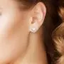 Big Apple Hoops - High Polished Sterling Silver Stylish Hollow Puffed Heart Shaped Stud Earrings Made from Solid 925 Sterling Silver in Rose Gold Polish Fashion Gift for Men, Teens, Women Big Apple Hoops - High Polished Sterling Silver Stylish Hollow Puffed Heart Shaped Stud Earrings Made from Solid 925 Sterling Silver in Rose Gold Polish Fashion Gift for Men, Teens, Women