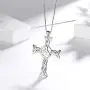 Aurora Tears 925 Sterling Silver Celtic Knot Cross Irish Jewelry Women Men Celtick Jesus Cross Religious Necklace/Earring 18k Gold/Black Gun Plated Infinity Celtic Cross Irish Knot Jewellery Aurora Tears 925 Sterling Silver Celtic Knot Cross Irish Jewelry Women Men Celtick Jesus Cross Religious Necklace/Earring 18k Gold/Black Gun Plated Infinity Celtic Cross Irish Knot Jewellery