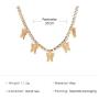 Modyle Bohemian Cute Butterfly Choker Necklace for Women Gold Silver Color Clavicle Chain 2020 Fashion Female Choker Jewelry