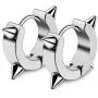 Mens Punk Style Earrings Titanium Steel Rock Ear Clips Street Hip-Hhop Earrings Stainless Steel Huggie Hoop Earrings for Men Women Teen Boys Girls Statement Jewelry Mens Punk Style Earrings Titanium Steel Rock Ear Clips Street Hip-Hhop Earrings Stainless Steel Huggie Hoop Earrings for Men Women Teen Boys Girls Statement Jewelry