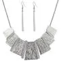 HSWE Statement Collar Necklace Bar Drop Earrings Set for Women Enamel Tricolor Bib Necklace Choker Necklace HSWE Statement Collar Necklace Bar Drop Earrings Set for Women Enamel Tricolor Bib Necklace Choker Necklace