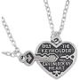 Soul Statement Heart and Key Best Friends Necklace Couples Gifts Jewelry Matching Necklaces