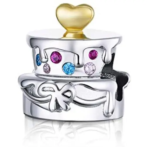 GDDX 925 Sterling Silver Butterfly Flower Suitcase Shield Tree Of Life Heart Bear Beads Charms Jewelry fits Bracelet and Necklace