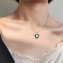 ONEFINITY Sunflower Necklace 925 Sterling Silver Sunflower Crystal Necklaces Sunflower Jewelry for Women Girls Gifts