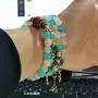 Twinfree 8 Pcs Bohemian Bracelets for Women Boho Multilayer Tassel Bracelet Set Statement Charm Bangle