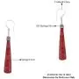 Shop LC Fashion Dangle Drop Earrings 925 Sterling Silver Coral Prom Jewelry for Women Mothers Day Gifts