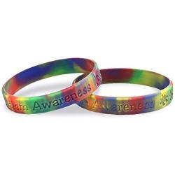Fundraising For A Cause | Autism Awareness Silicone Bracelet – Inexpensive Asperger’s & Autism Awareness Rubber Wristband