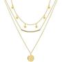 YANCHUN Star Choker Necklace Gold Star Necklace for Women Dainty Layer Necklaces for Teen Girls Gift