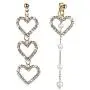 Initial Heart Earrings for Women，Love Heart Dangle Earrings, Gift for Birthday, Thanksgiving, Mothers Day, Casual or Daily Wear