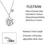FUSTMW Book Lover Gift Reader Gifts She Believed She Could Necklace Writers Jewelry Bibliophile Gift Librarian Gift Bookworm Gift