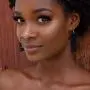 BOMAIL 20Pairs African Wooden Earrings for Women Round Wood Painted Earring Drop Earring Ethnic Style