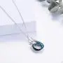 AOBOCO Fox Necklace Sterling Silver Fox Tail Pendant Embellished with Crystals from Austria, Fox Gifts for Fox Lovers, Fine Fox Jewelry Gifts for Women AOBOCO Fox Necklace Sterling Silver Fox Tail Pendant Embellished with Crystals from Austria, Fox Gifts for Fox Lovers, Fine Fox Jewelry Gifts for Women