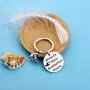 Zuo Bao Graduation Gift Junior High School Graduation Keychain University College Graduation Gift Wizards Wear Graduation Gowns Jewelry Class 2020 or 2021 Best Graduation GIF