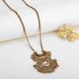 Zephyrr Fashion Turkish Style Beaded Pendant Long Necklace for Women Boho Gypsy Statement Jewelry JAN-690
