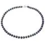 JYX Pearl Necklace Set 8-9mm Dark-Blue Freshwater Pearl Necklace Bracelet and Earrings Jewelry Set JYX Pearl Necklace Set 8-9mm Dark-Blue Freshwater Pearl Necklace Bracelet and Earrings Jewelry Set