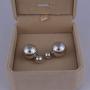 925 Silver Plated Multicolor double-sided Balls,UV Cut candy stud earrings for women