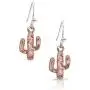Montana Silversmiths Desert Darling Rose Cactus Earrings Montana Silversmiths Desert Darling Rose Cactus Earrings
