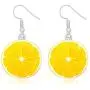 SEIRAA Lemon Drop Earrings Fruit Lover Gift Acrylic Earrings Summer Gift Lemon Jewelry Fashion Jewelry For Women Girls