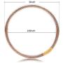 Glitter Jelly Bracelets Set - Gold Powder Lining Fashion Jewelry Colorful Bangles Cute Bracelets Lightweight Christmas Halloween Party Bracelet Gifts for Women Girls