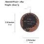 SMALLLOVE Bohemian Wood Drop Dangle Earrings Set for Women Girls African Natural Lightweight Wooden Black Big Round Circle Geometric Ethnic Style Earring SMALLLOVE Bohemian Wood Drop Dangle Earrings Set for Women Girls African Natural Lightweight Wooden Black Big Round Circle Geometric Ethnic Style Earring