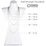 T400 925 Sterling Silver 1.7mm Rope Cable Curb Link Chain Necklace 16 18 20 24 30 inch for Women Men Boys Gift T400 925 Sterling Silver 1.7mm Rope Cable Curb Link Chain Necklace 16 18 20 24 30 inch for Women Men Boys Gift