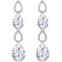 Scarlvambo Bride Dangle Earrings Hollow Teardrop Womens Austrian Crystal Pierced
