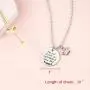 Melix Home Gift for Daughter Necklace from Mom Dad, Youll Always Be My Little Girl Necklace