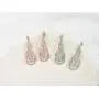 SWEETV Teardrop Bridal Earrings for Wedding, Brides, Bridesmaids, Pear Shaped Dangle Earrings for Women Prom, Rose Gold/Silver SWEETV Teardrop Bridal Earrings for Wedding, Brides, Bridesmaids, Pear Shaped Dangle Earrings for Women Prom, Rose Gold/Silver