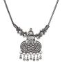 Sansar India Oxidized Pendant Indian Necklace Jewelry for Girls and Women 1588