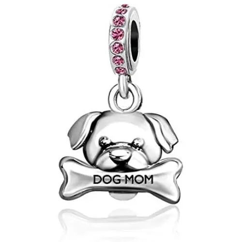 JMQJewelry Dog Bone Paw Mom Lucky Birthstone Birthday Crystal Dangle Charms for Bracelets Grandmother Mom Wife Sister Husband Gifts Women Girls Jewelry JMQJewelry Dog Bone Paw Mom Lucky Birthstone Birthday Crystal Dangle Charms for Bracelets Grandmother Mom Wife Sister Husband Gifts Women Girls Jewelry