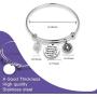 Eigso Coworker Leaving Gifts Best Friend Bracelets Keychain Long Distance Friendship Gifts Going Away Gift Leaving Gift Goodbye Gift