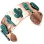 Wyo-Horse Jewelry Cactus Concho Cuff Bracelet Wyo-Horse Jewelry Cactus Concho Cuff Bracelet
