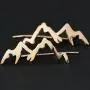 Mountain Peak Crawler Earrings Silver Mountains Climbers Wrap Earring