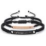 IEFSHINY Couples Bracelets His and Hers Bracelets, Relationship Bracelets Matching Bracelets for Couples Boyfriend and Girlfriend Bracelets Anniversary Promise Gifts 2pcs
