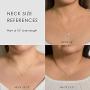 A+O Friendship Necklace - CZ Pave Necklace in Gold, Rose Gold, Sterling Silver