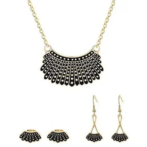 RBG Dissent Collar Necklace Set Ginsburg Dissent Earrings Ruth Bader Ginsburg Dangle Drop Earrings I Dissent Jewelry Set RBG Dissent Collar Necklace Set Ginsburg Dissent Earrings Ruth Bader Ginsburg Dangle Drop Earrings I Dissent Jewelry Set