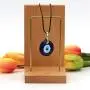 2-4 Pcs Blue Evil Eye Pendant Necklace Good Luck Circle Eye Beaded Protection Amulet Rope Chain Jewelry for Women Girls 2-4 Pcs Blue Evil Eye Pendant Necklace Good Luck Circle Eye Beaded Protection Amulet Rope Chain Jewelry for Women Girls