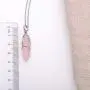 Paialco Jewelry Hand Wired Healing Crystal Point Chakra Pendant Necklace Paialco Jewelry Hand Wired Healing Crystal Point Chakra Pendant Necklace