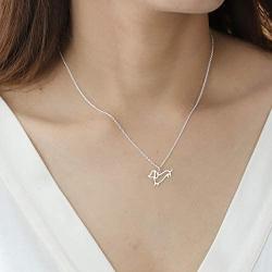 Boma Jewelry Sterling Silver Dachshund Wiener Dog Pendant Necklace, 16 Inches